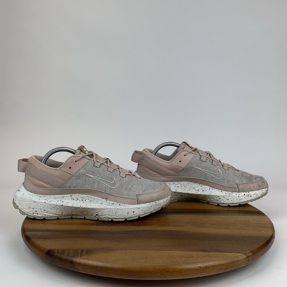Womens Nike Crater Remixa Pink Athletic Running Training Oxford Sneakers Size 10